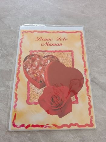 Carte bonne fête maman