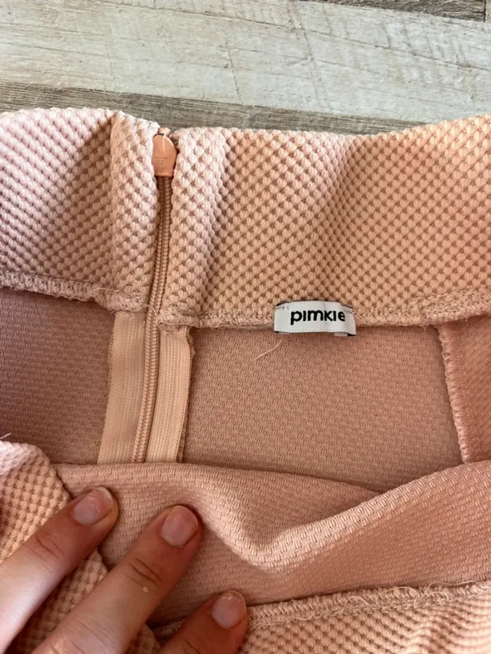 Jupe patineuse rose pale Pimkie t36 - photo numéro 2