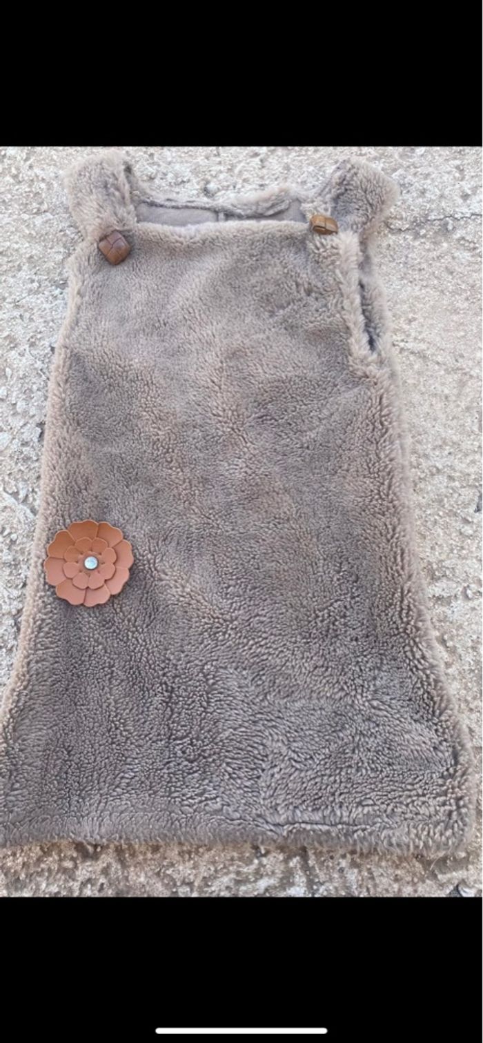 robe beige et marron hiver