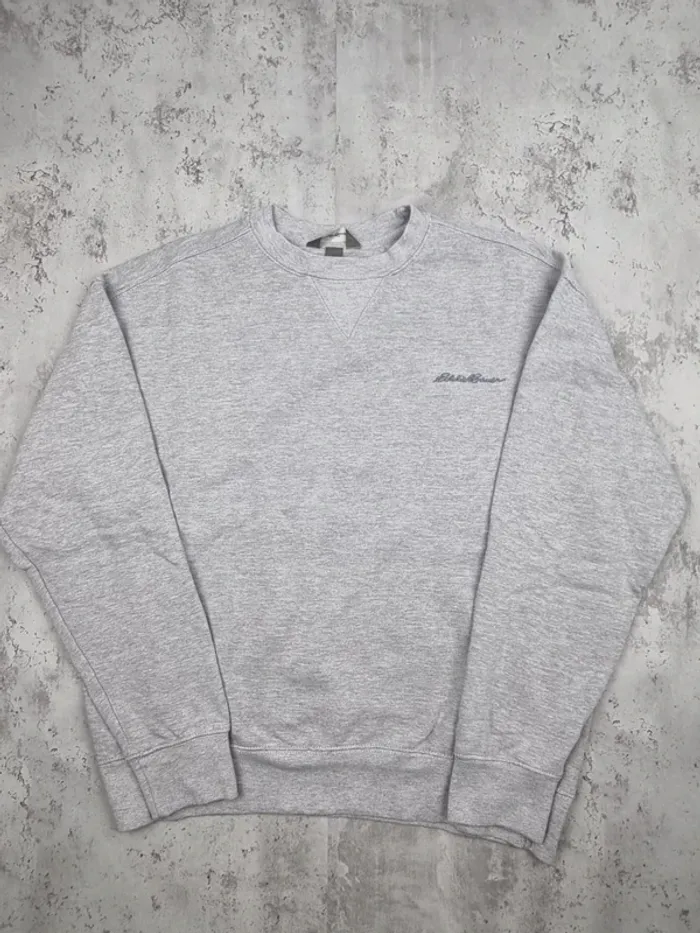Sweat col rond Eddie Bauer gris – Taille M Homme - photo numéro 4