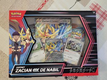 Pokemon Coffret Zacian Ex de Nabil