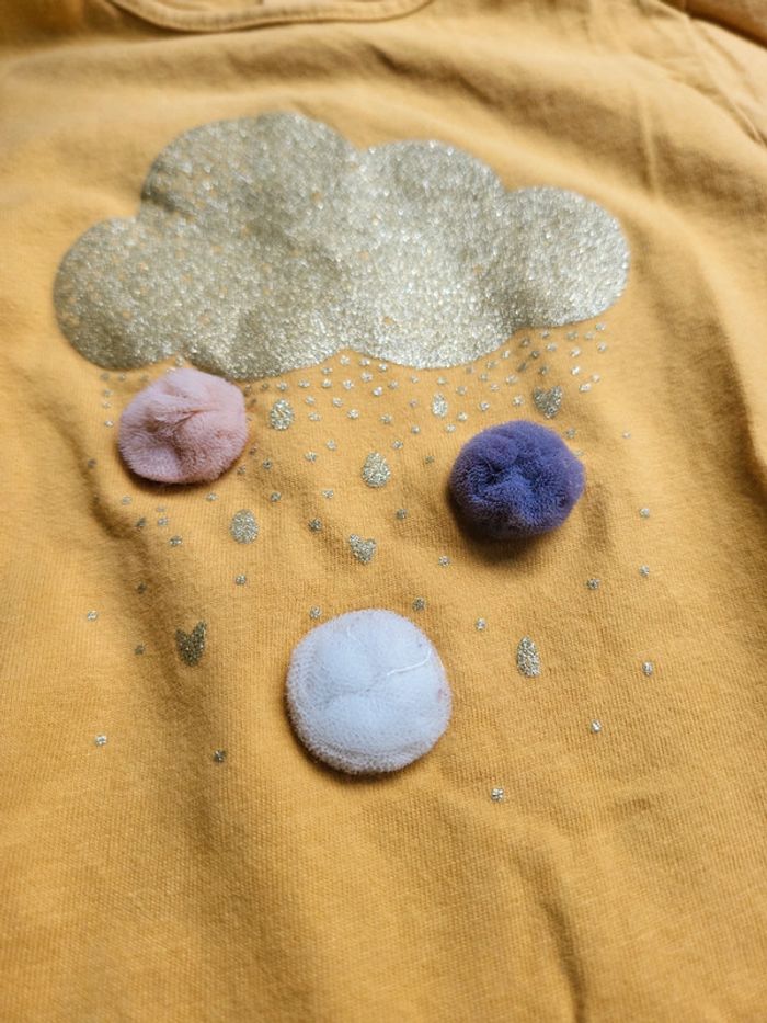 Ensemble mignon pompon pattes d’éléphant 18 mois - photo numéro 8