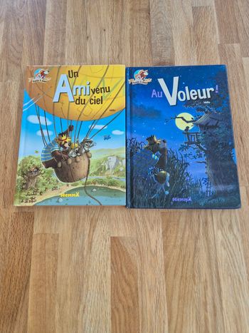 Lot de livres Rapido & Belon Walko au voleur / un ami venu du ciel