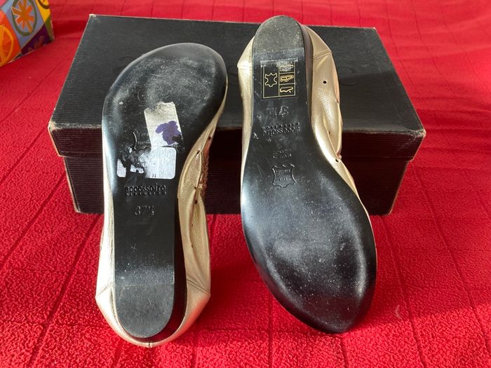 Ballerines dorées - photo numéro 3