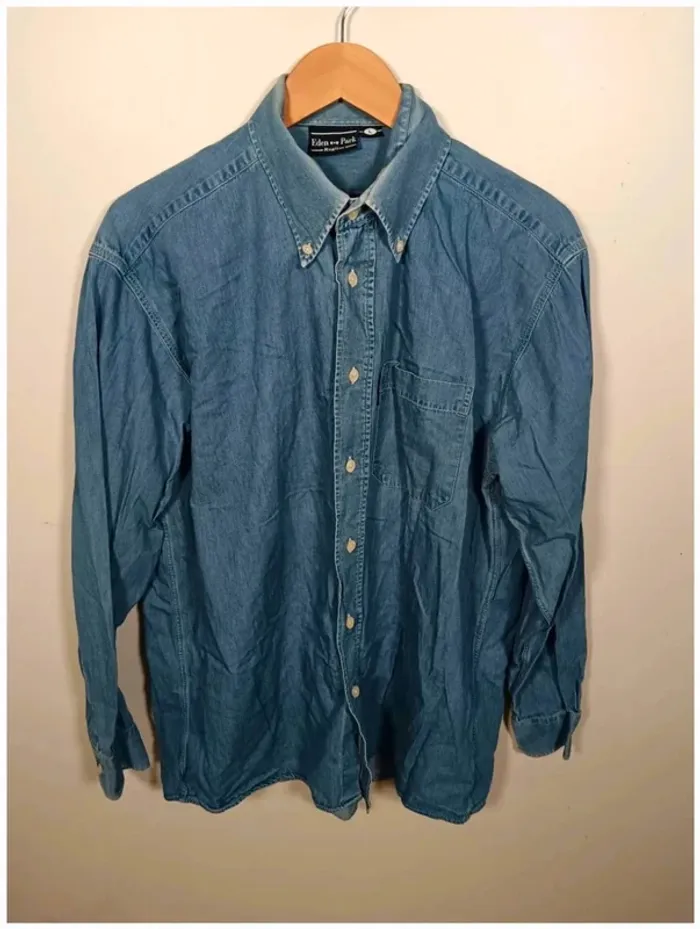 C14 chemise bleu Eden Park L