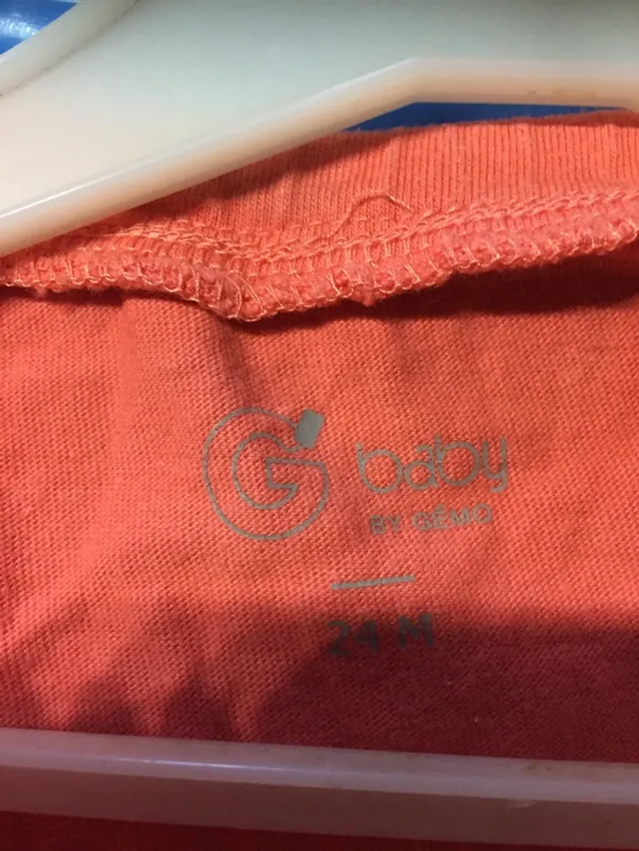 Gilet boléro corail Gémo 24M - photo numéro 3
