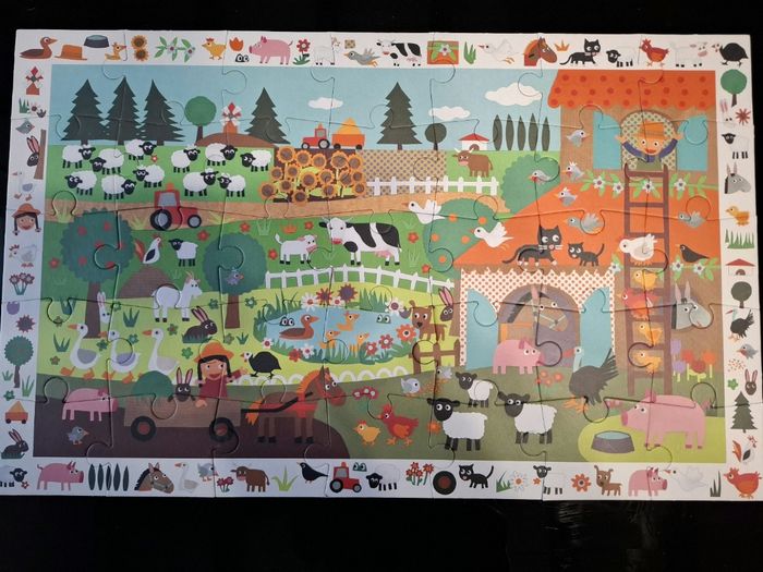Puzzle 35 pièces La Ferme