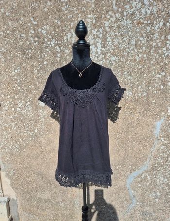 Top noir Blancheporte T.38
