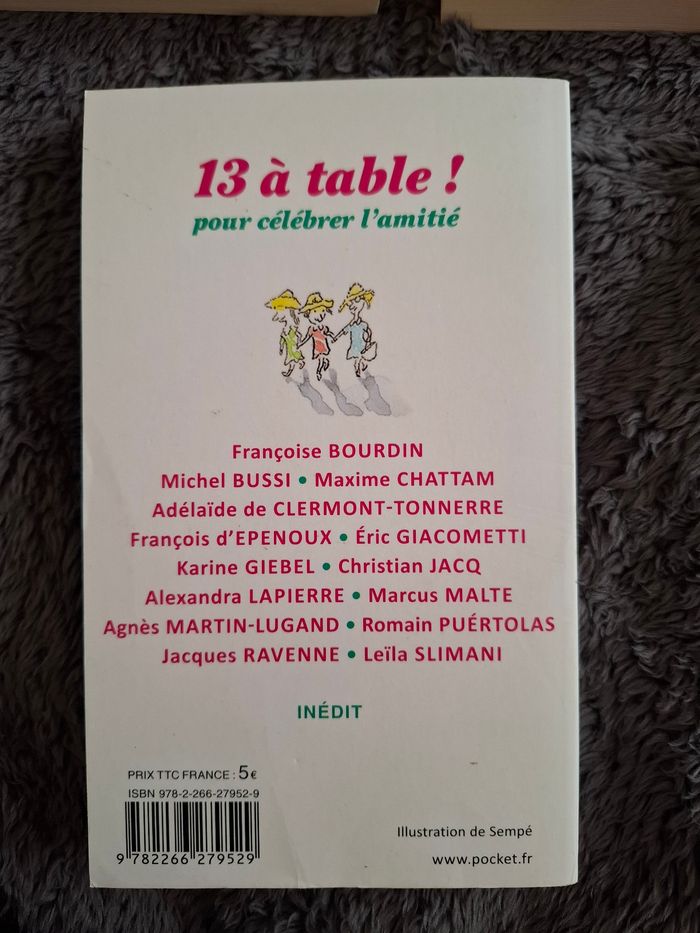 Lot de 3 livres 13 à table ! en très bon état - photo numéro 4