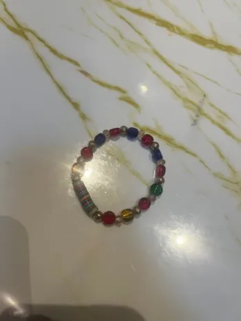 Bracelet perle multicolore