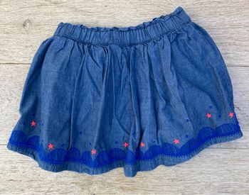 Jupe jean bleu fille 18 mois