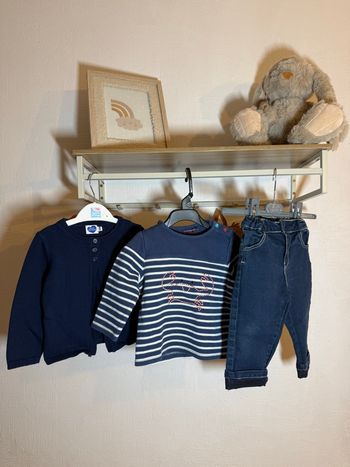 Ensemble 3 pièces bébé fille • 12 mois 