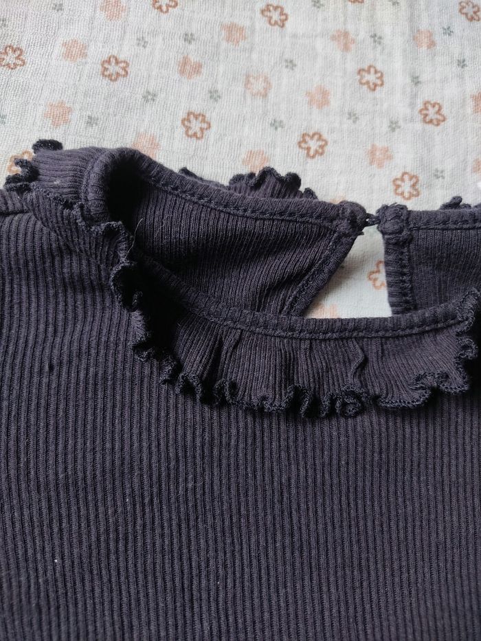 Robe festive bleu marine H&M - Taille 80 cm - Parfait état - photo numéro 2