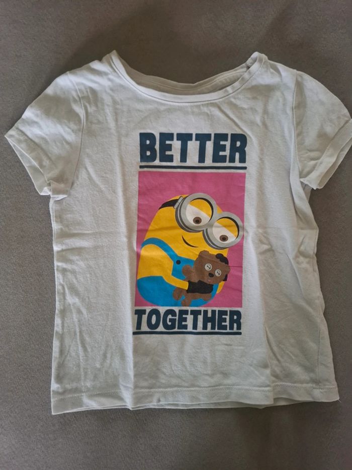 T shirt manche courte taille 4 ans