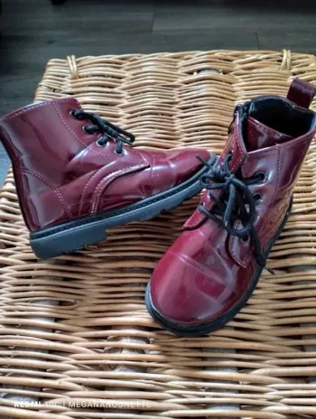 🍷 Bottines Bordeaux – Pointure 29 – Boutique Indépendante – Bon État