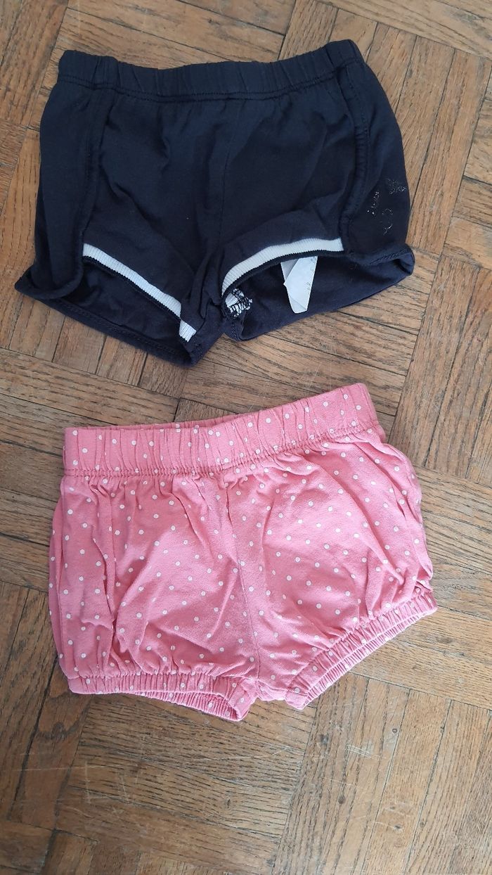 Short fille 3 mois