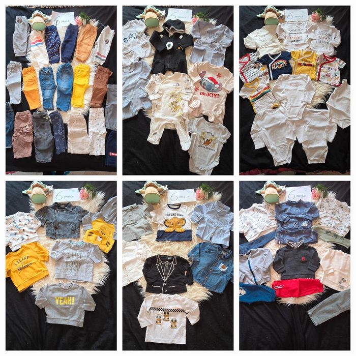 Vêtements garçons 6 mois