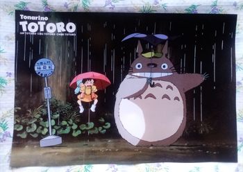 Affiche Poster Mon Voisin Totoro Studio Ghibli Miyazaki