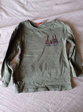 Tricot tape a l oeil 2 ans