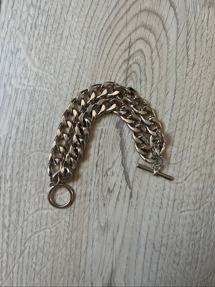 Bracelet chaîne doré