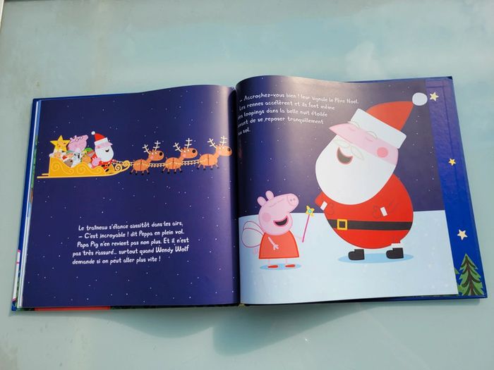 Livre grand format Peppa rencontre le Père-Noël 🎅 - photo numéro 9