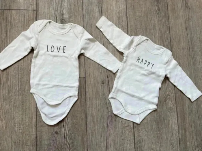 Lot de 9 bodies enfant 3 mois - photo numéro 2