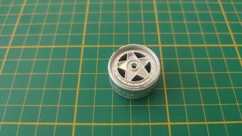 Jante avant pièce détachée miniature Burago Bburago Ferrari F40 1/18 1/18e 1/18ème #D88