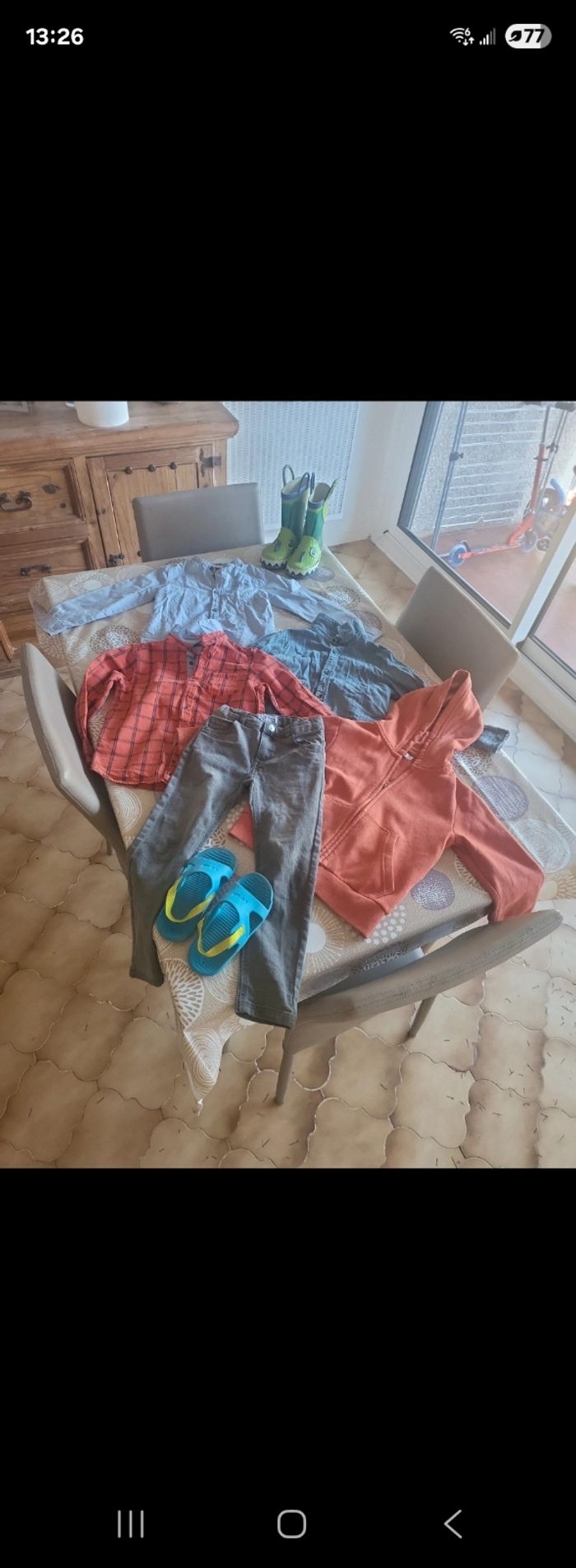 #Lot vêtement garçon 5 ans