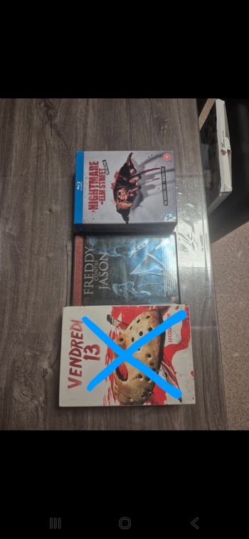 Lot  coffret les griffes de la nuit 🌃 + DVD freddy contre jason