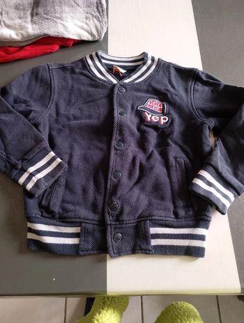 Gilet pression 8 ans