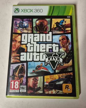 Xbox 360 gta v grand theft auto 5 complet 2 disques carte livret
