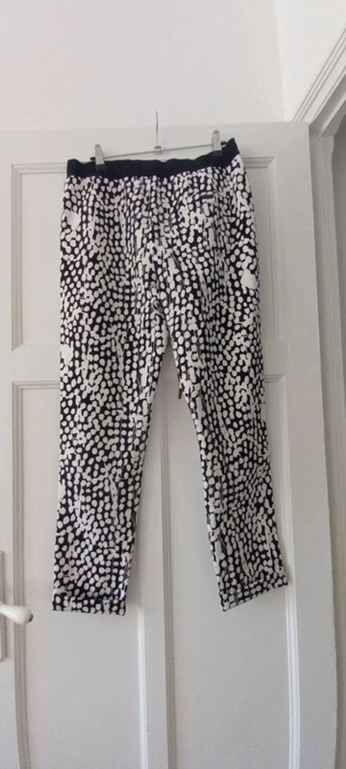 Pantalon tacheté noir et blanc Indies 44 - photo numéro 3