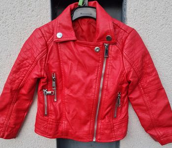 Perfecto rouge - Taille 3 ans - Très bon état