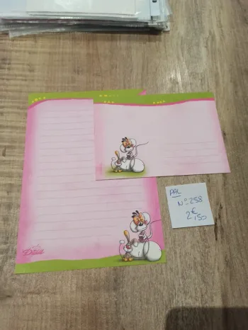 Papier à lettre Diddl 258 2,50€
