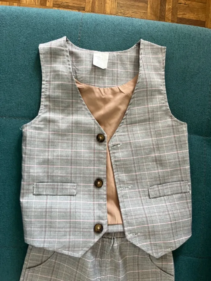 Ensemble vest barman pantalon - photo numéro 2