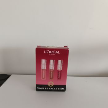 Coffret Trio L'Oréal Paris Plump Ambition Huiles Lèvres Hyaluron Tint