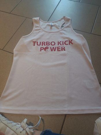 Débardeur de sport blanc