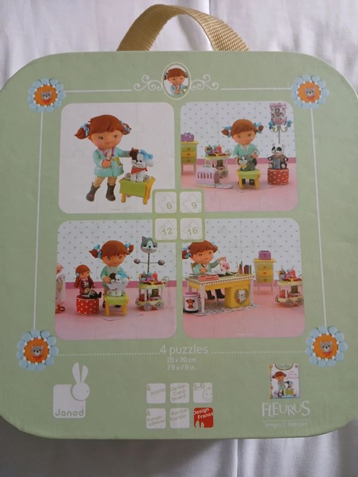 Lot de 4 puzzles - photo numéro 2