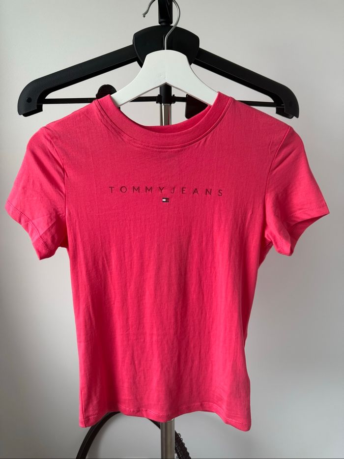 T-shirt Tommy Hilfiger rose S - photo numéro 2