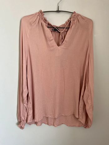 Blouse rose pâle Etam