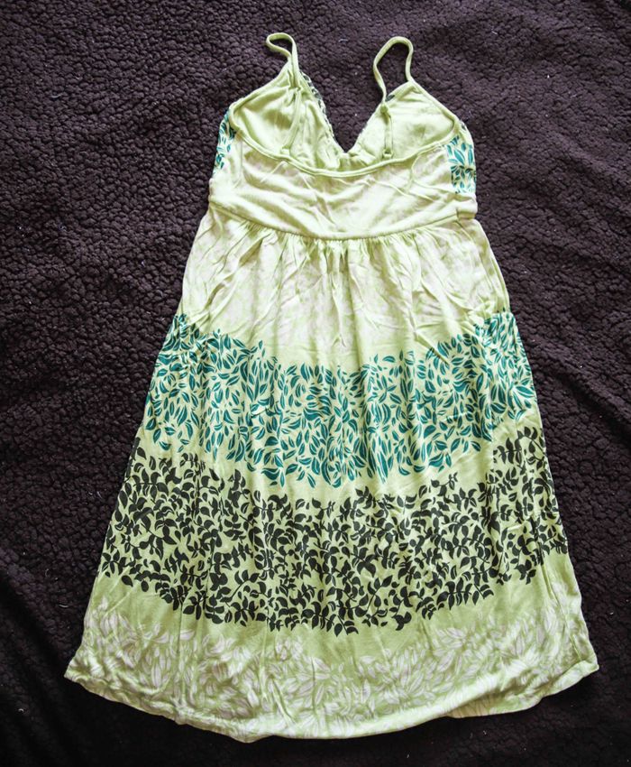 Robe taille empire, bretelles réglables - photo numéro 2