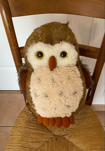 Peluche range pyjama hibou