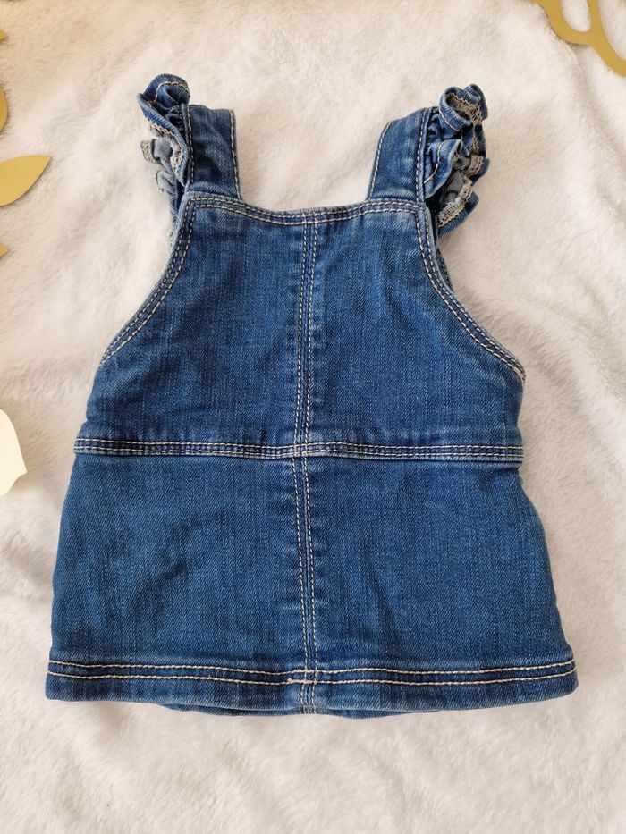 Ensemble salopette + t-shirt 1 mois - photo numéro 4