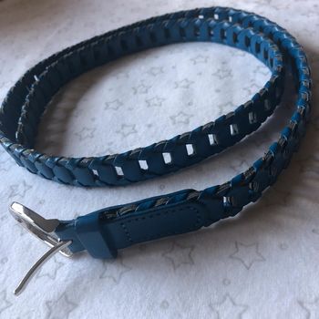 Ceinture bleue taille unique