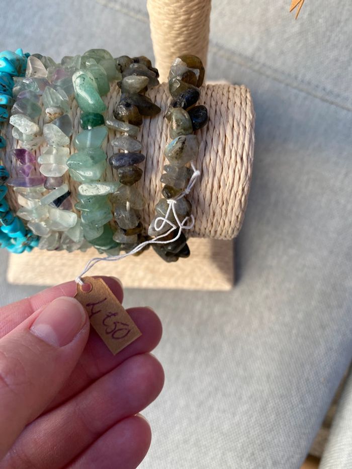 Bracelets en pierre x1 Labradorite