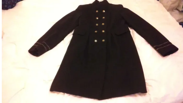 Manteau chaud  en  laine T38 - photo numéro 6