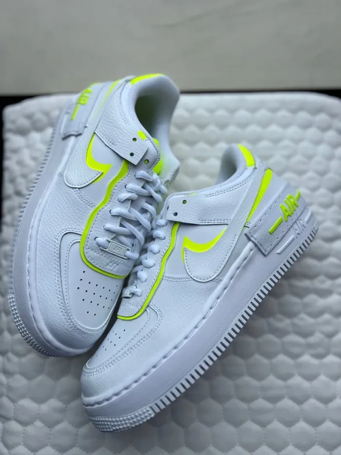 Nike air force shadow white volt 40 - photo numéro 4