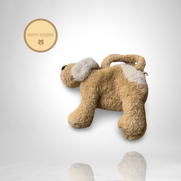 Peluche Sac chien beige A892 - photo numéro 2