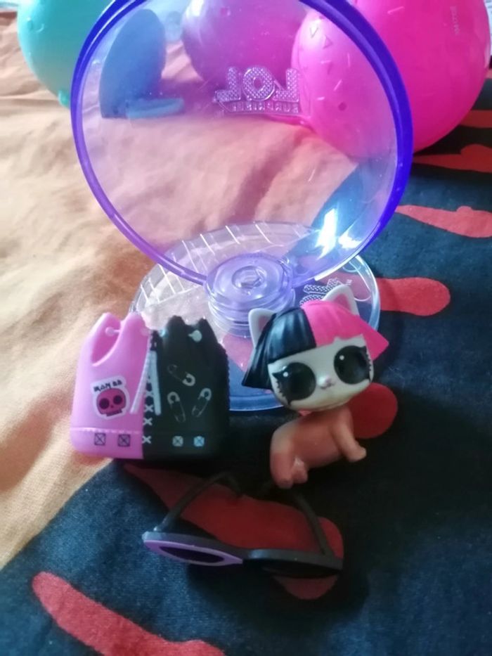 Poupée lol disco winter et ses accessoires