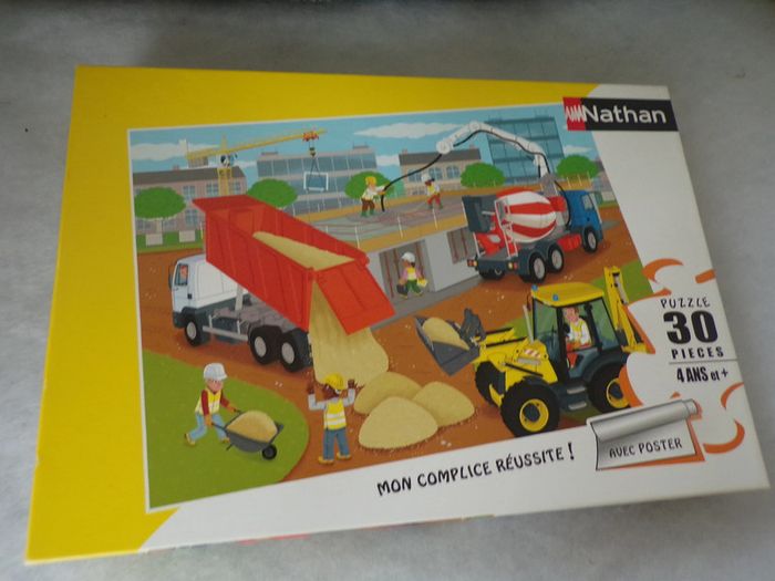 Puzzle 30 Pieces Nathan 4 ans +